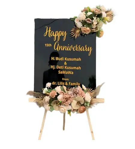 Papan Bunga Akrilik Tlogopragoto