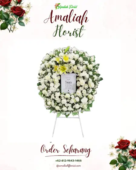 Krans Bunga Duka Tlogopragoto